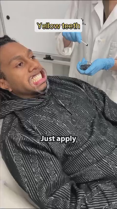 Hismile teeth clening in 30 sec